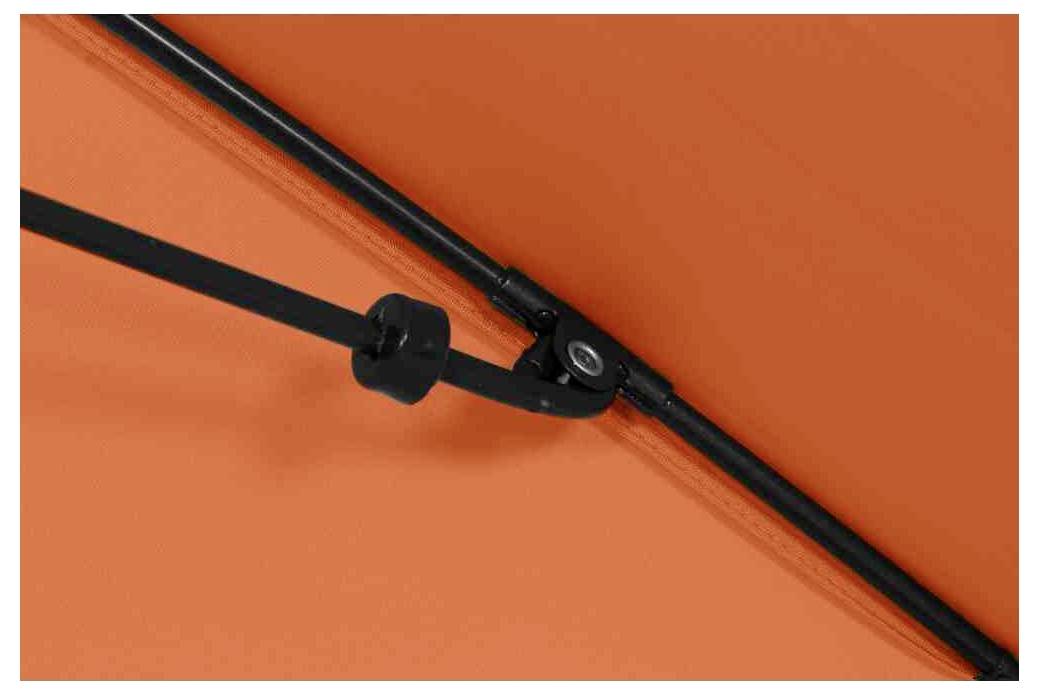 Siena Garden City L32209 Mittelstockschirm Stahl, Polyester