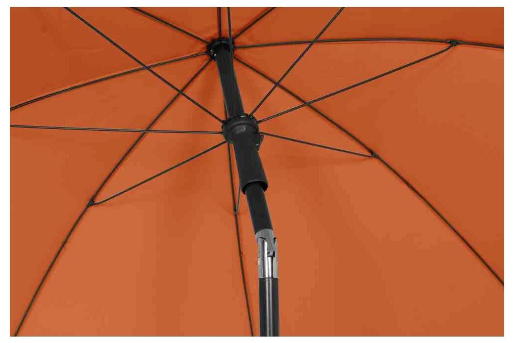 Siena Garden City L32206 Mittelstockschirm Stahl, Polyester