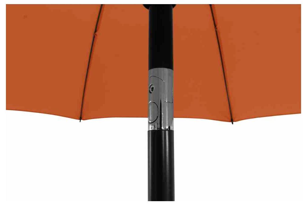 Siena Garden City L32206 Mittelstockschirm Stahl, Polyester