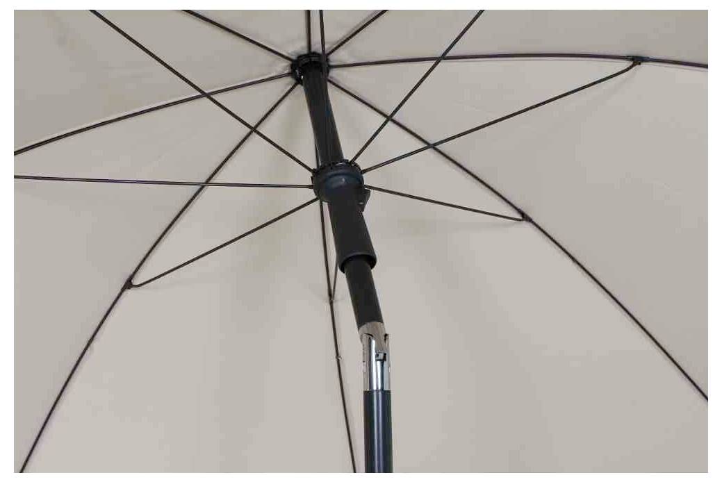 Siena Garden City L32208 Mittelstockschirm Stahl, Polyester