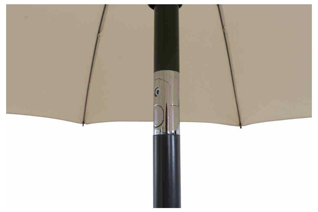 Siena Garden City L32208 Mittelstockschirm Stahl, Polyester