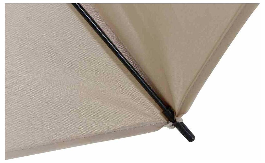 Siena Garden City L32208 Mittelstockschirm Stahl, Polyester