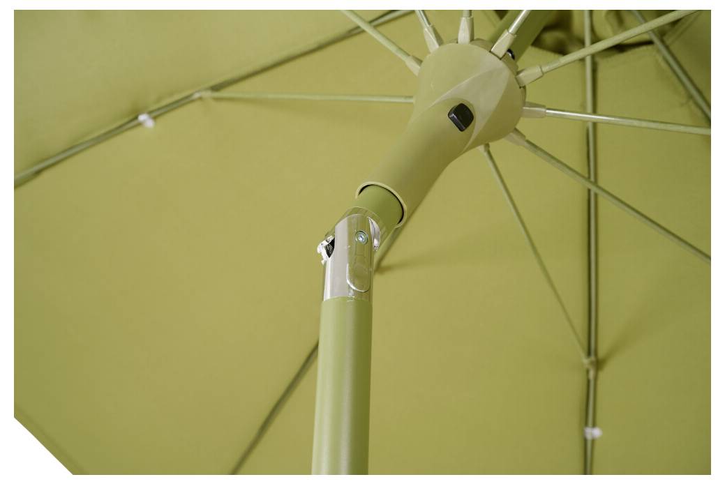 Siena Garden Paolo T52183 Mittelstockschirm Aluminium, Polyester