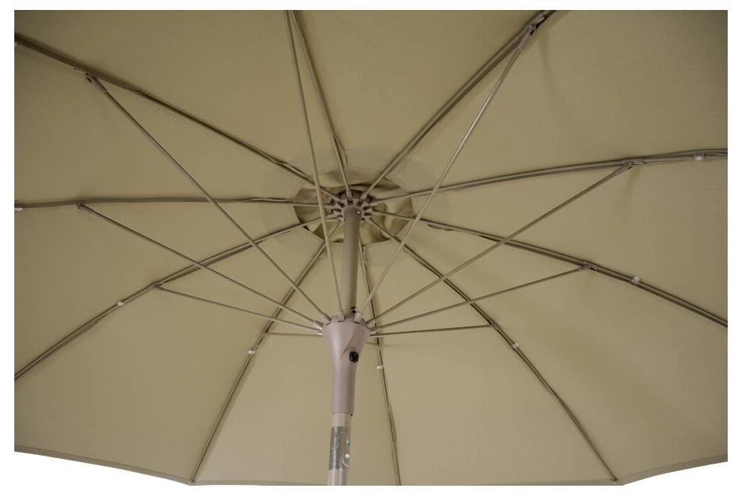 Siena Garden Paolo S08131 Mittelstockschirm Aluminium, Polyester