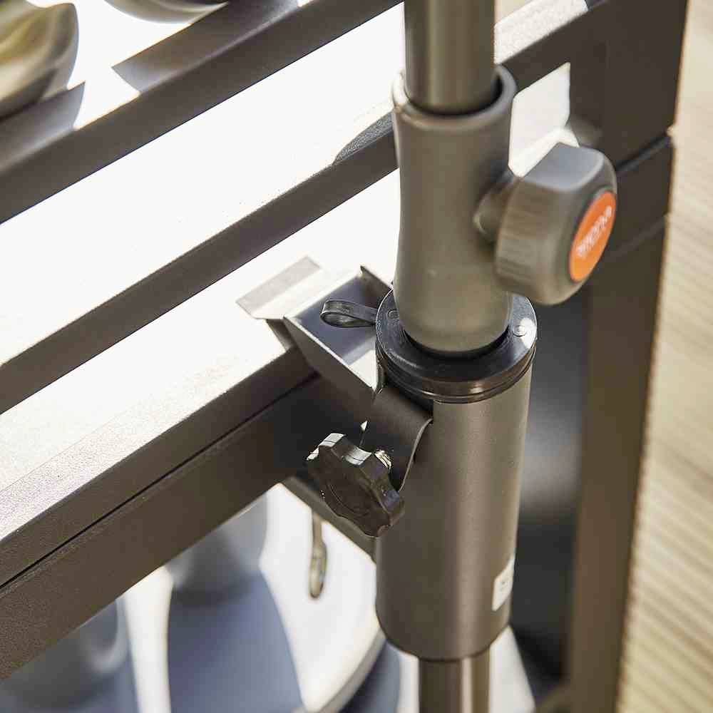 Siena Garden L30528 Balkonschirmklammer Stahl