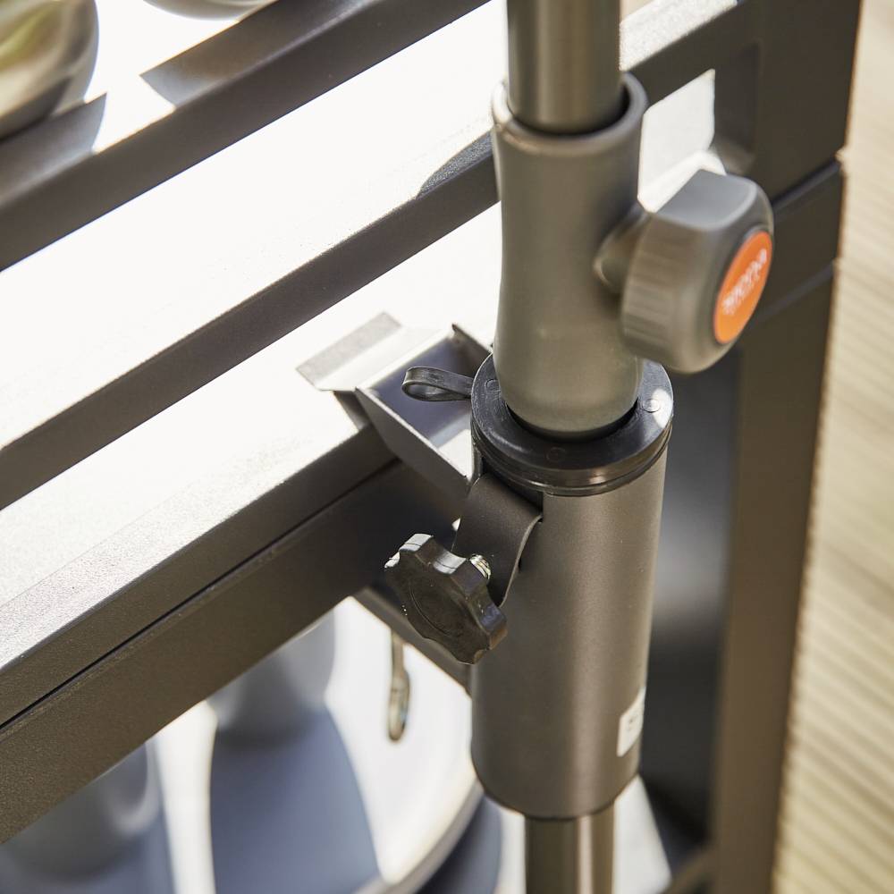 Siena Garden L30528 Balkonschirmklammer Stahl