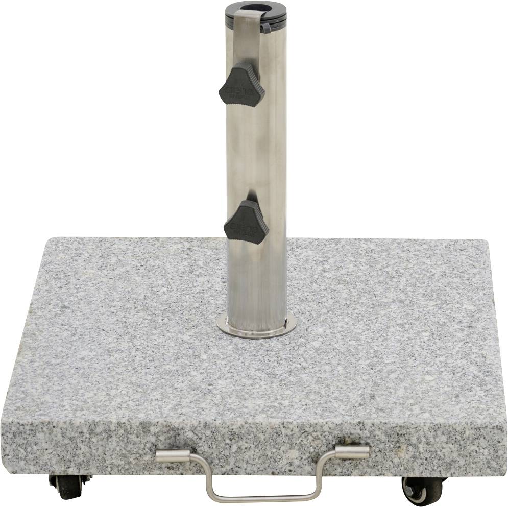 Siena Garden T49449 Schirmständer Granit, Edelstahl