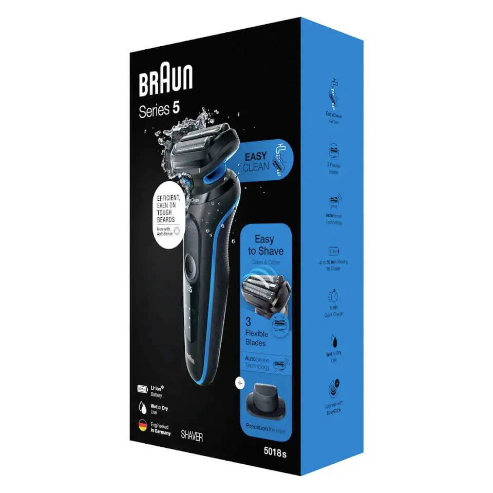 Braun 51-B1200s 432630 Folienrasierer Blau