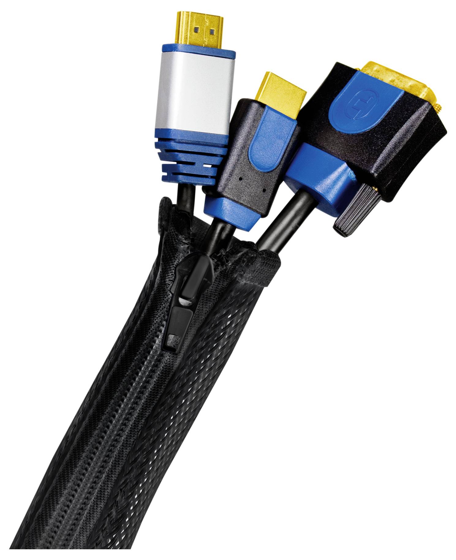 LogiLink KAB0082 KAB0082 Kabelschlauch 20mm (max) Schwarz 5m