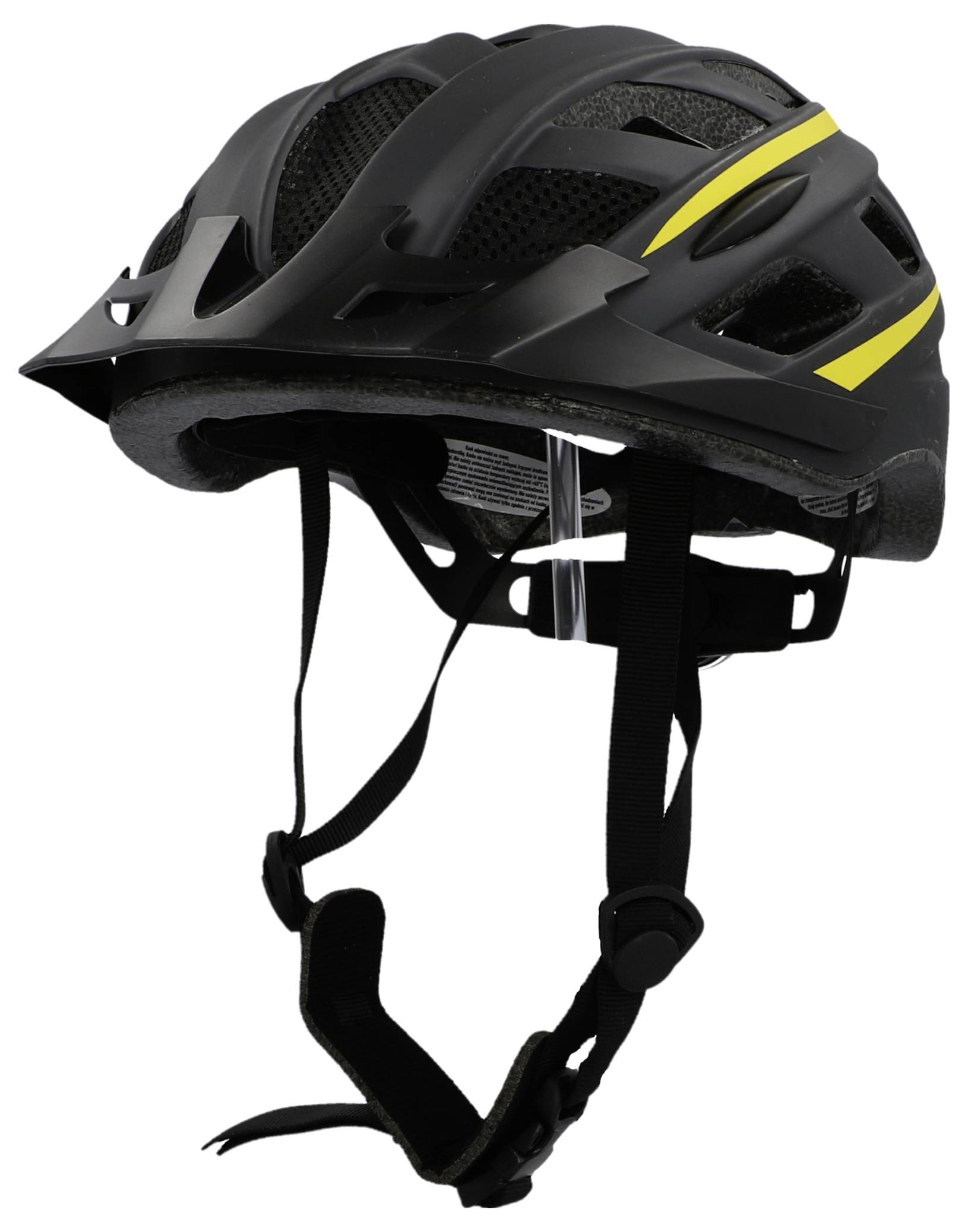 FISCHER FAHRRAD Urban Montis Fahrrad-Helm Schwarz Konfektionsgröße=S/M Kopfumfang=52-59cm