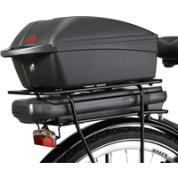 FISCHER FAHRRAD Gepäckträgerbox Schwarz FISCHER FAHRRAD Gepäckträgerbox Schwarz