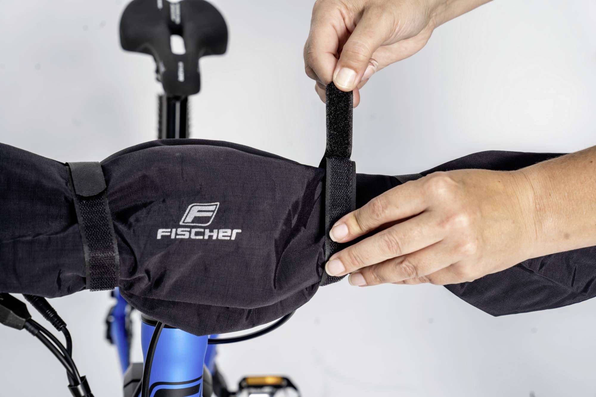 FISCHER FAHRRAD Fahrrad-Regenschutz Schwarz