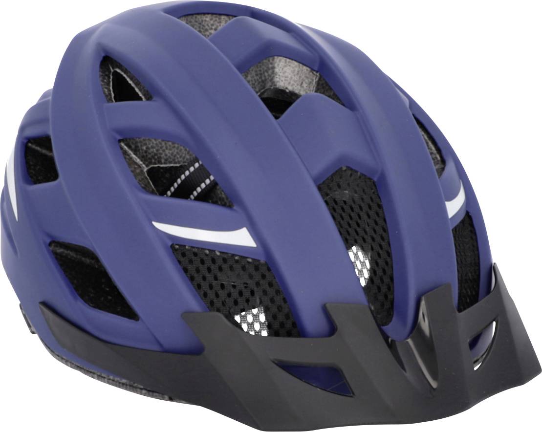 FISCHER FAHRRAD Urban Plus Boston Fahrrad-Helm Nachtblau Konfektionsgröße=L/XL Kopfumfang=58-61cm