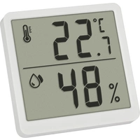 TFA Dostmann Digitales Thermo-Hygrometer Thermo-/Hygrometer Weiß 1St. TFA Dostmann Digitales Thermo-Hygrometer Thermo-/Hygrometer Weiß 1St.