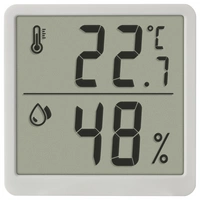 TFA Dostmann Digitales Thermo-Hygrometer Thermo-/Hygrometer Weiß 1St. TFA Dostmann Digitales Thermo-Hygrometer Thermo-/Hygrometer Weiß 1St.