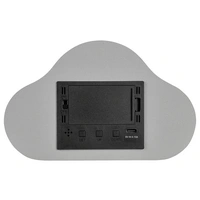 TFA Dostmann 60.2040.15 Quarz Kinderwecker Grau Alarmzeiten 1 TFA Dostmann 60.2040.15 Quarz Kinderwecker Grau Alarmzeiten 1