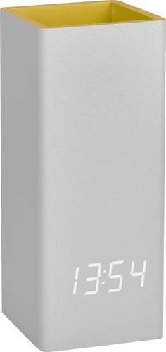 TFA Dostmann 60.2041.15 Quarz Tischuhr Grau, Gelb