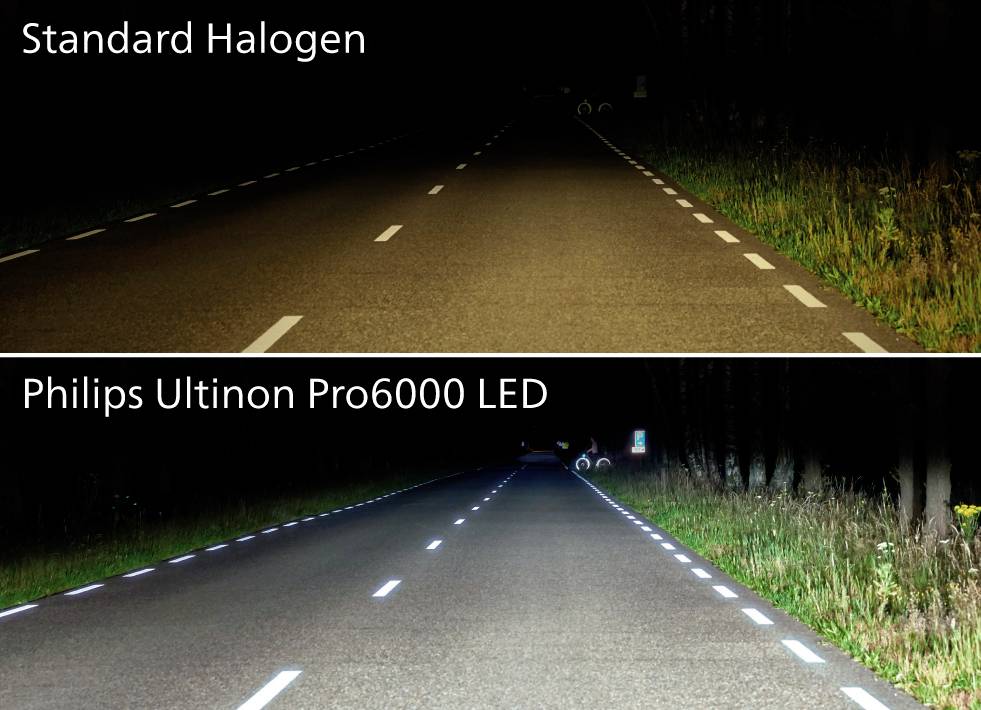 Philips Automotive 11342U60B2X1 LED Leuchtmittel Ultinon Pro6000 H4 12 V