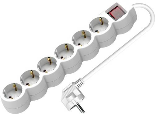 Value 19.99.0956 Steckdosenleiste Weiß CEE-Stecker 1 St.