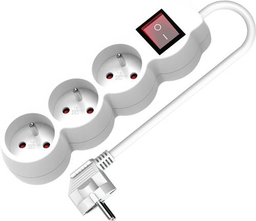 Value 19.99.0961 Steckdosenleiste Weiß CEE-Stecker 1 St.