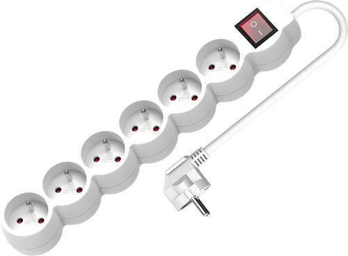 Value 19.99.0965 Steckdosenleiste Weiß CEE-Stecker 1 St.