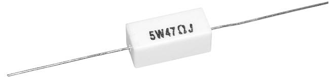 VitrOhm KWH570JC-AX-6R8AA Hochlast-Widerstand 6.8Ω THT 5W 5% Bulk