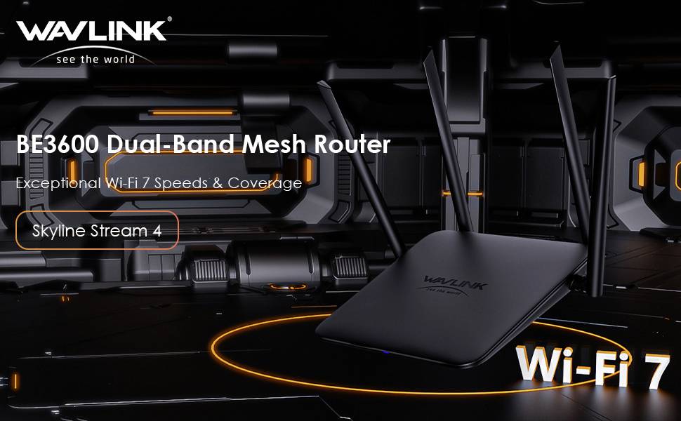 Wavlink BE3600 WLAN Router 2.4 GHz, 5 GHz 3568 MBit/s