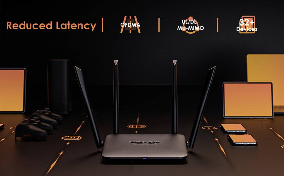 Wavlink BE3600 WLAN Router 2.4 GHz, 5 GHz 3568 MBit/s