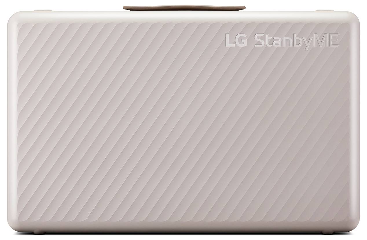 LG Electronics StanbyME Go (27LX5QKNA) LCD-TV 68cm 27 Zoll EEK E (A - G) Akkubetrieb, Full HD, Smart TV, WLAN Beige
