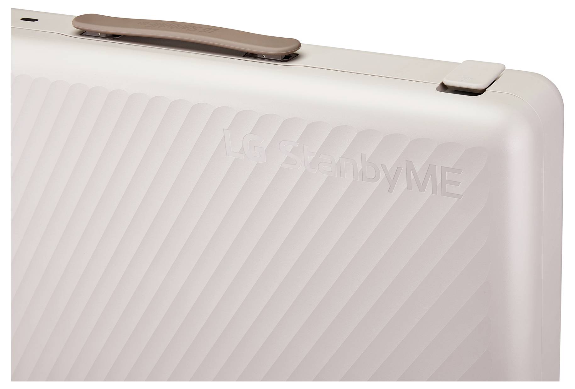 LG Electronics StanbyME Go (27LX5QKNA) LCD-TV 68cm 27 Zoll EEK E (A - G) Akkubetrieb, Full HD, Smart TV, WLAN Beige