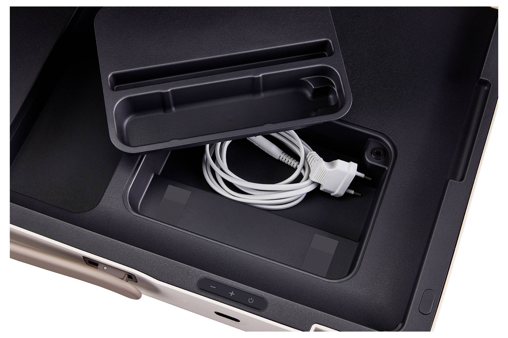 LG Electronics StanbyME Go (27LX5QKNA) LCD-TV 68cm 27 Zoll EEK E (A - G) Akkubetrieb, Full HD, Smart TV, WLAN Beige