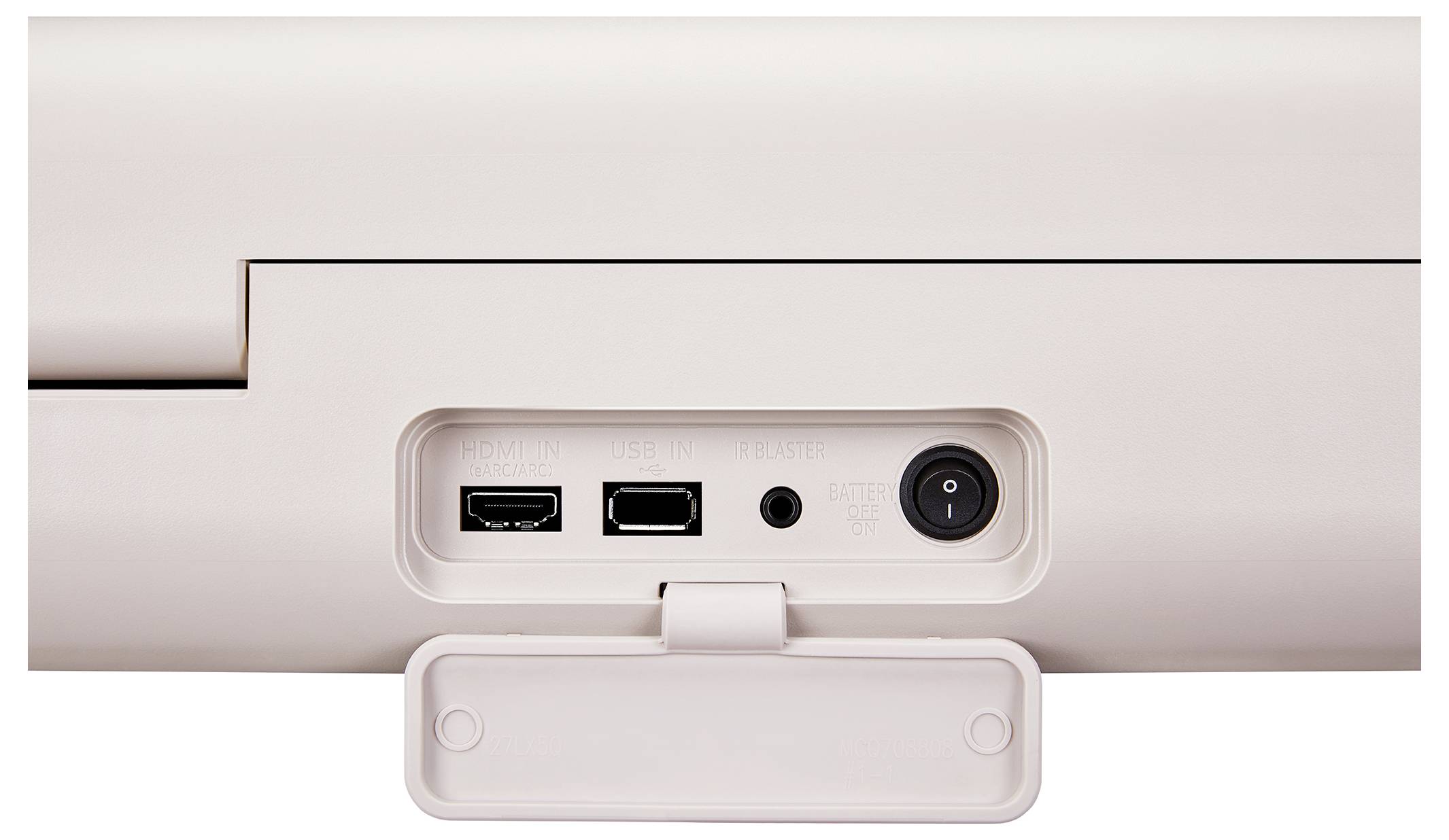 LG Electronics StanbyME Go (27LX5QKNA) LCD-TV 68cm 27 Zoll EEK E (A - G) Akkubetrieb, Full HD, Smart TV, WLAN Beige