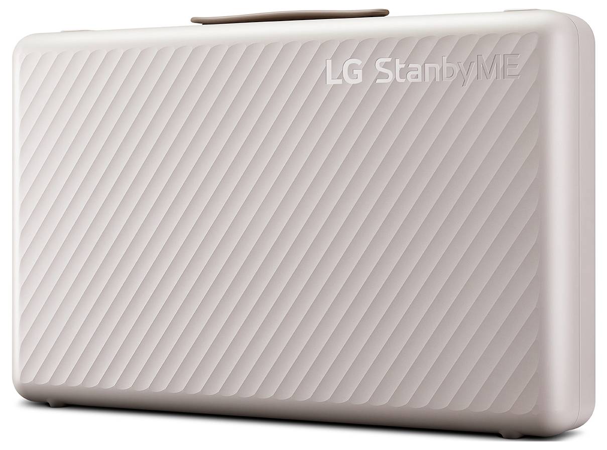 LG Electronics StanbyME Go (27LX5QKNA) LCD-TV 68cm 27 Zoll EEK E (A - G) Akkubetrieb, Full HD, Smart TV, WLAN Beige