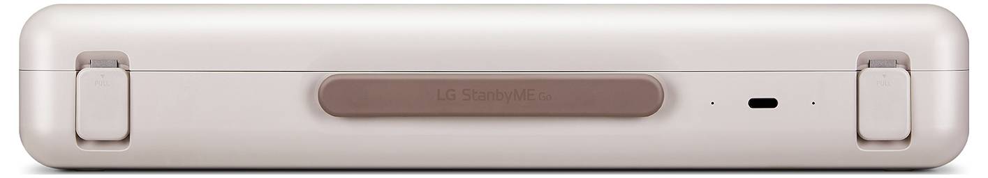 LG Electronics StanbyME Go (27LX5QKNA) LCD-TV 68cm 27 Zoll EEK E (A - G) Akkubetrieb, Full HD, Smart TV, WLAN Beige