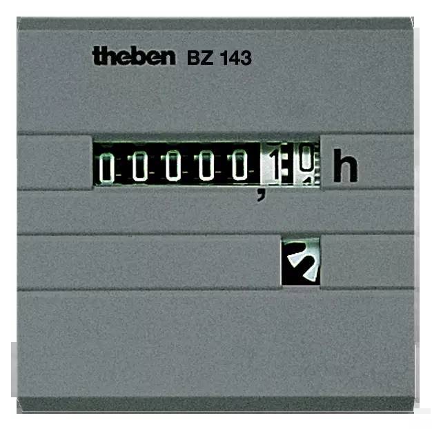 Theben BZ 143-1 230V Betriebsstundenzähler analog