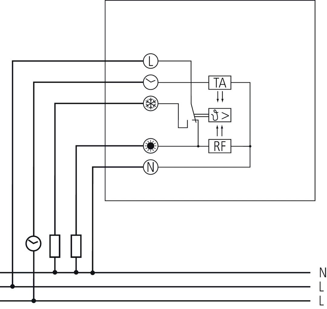 Theben 7480130 RAMSES 748 Raumthermostat 1St.
