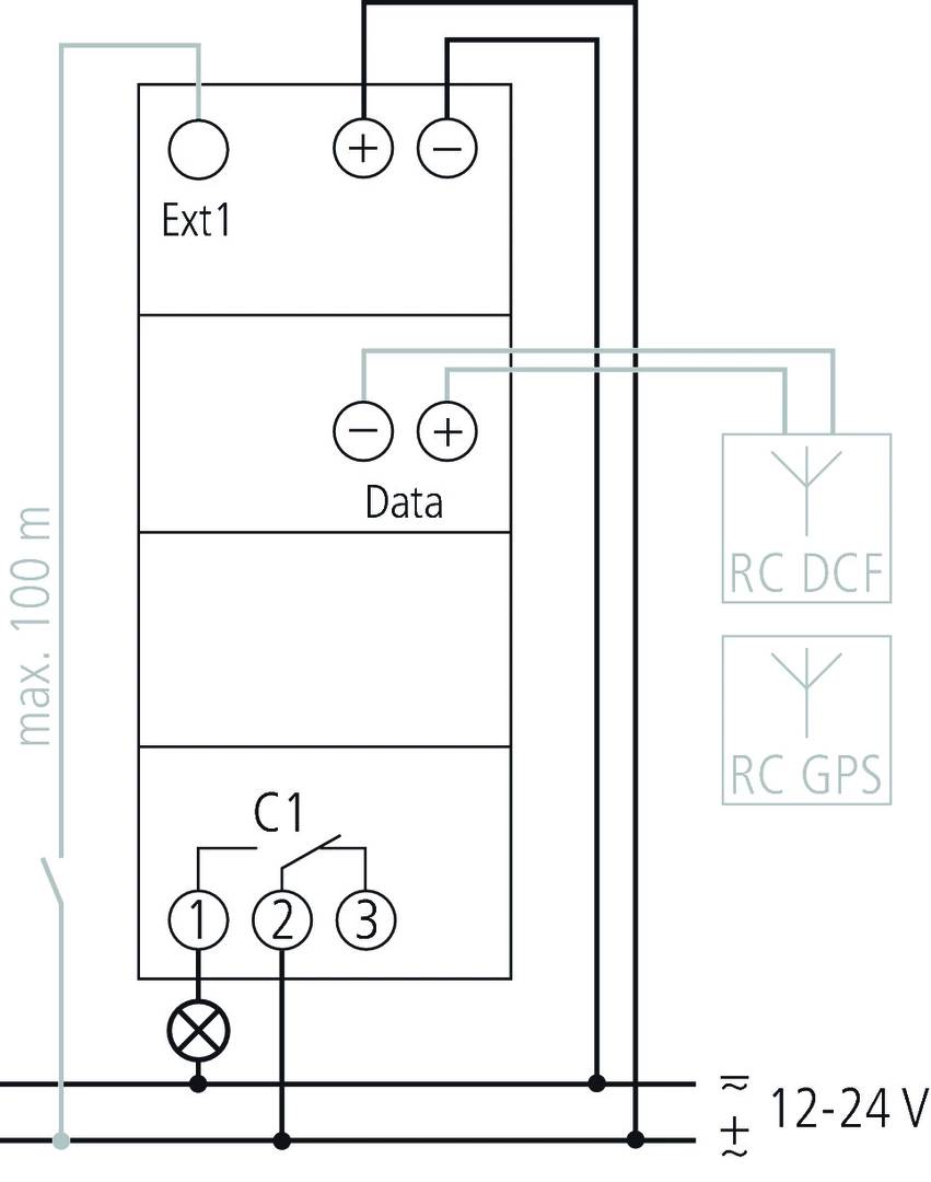 Theben 1714100 Hutschienen-Zeitschaltuhr