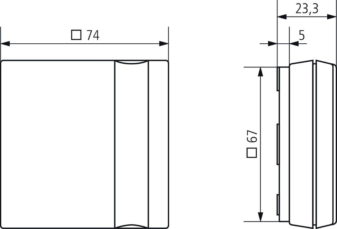 Theben 9070459 Raumthermostat 1St.