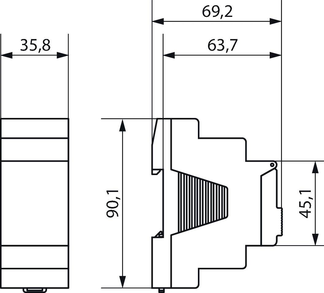 Theben 3660100 RAMSES 366/1 top2 Raumthermostat 1St.