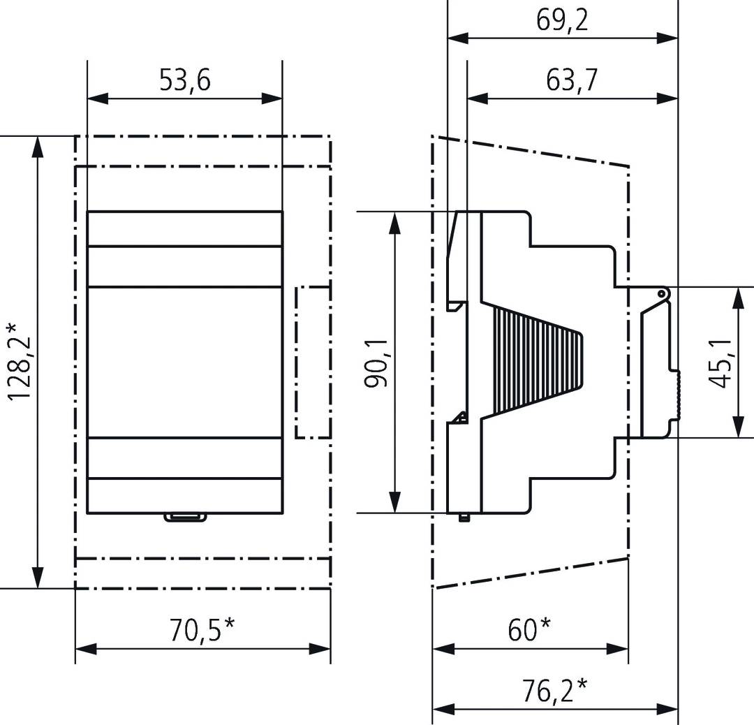 Theben 6414300 Zeitschaltuhr für Hutschiene TR 641 top2 RC 24V