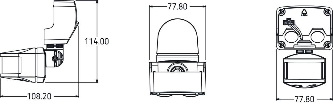 Theben 9070760 Bewegungsmelder