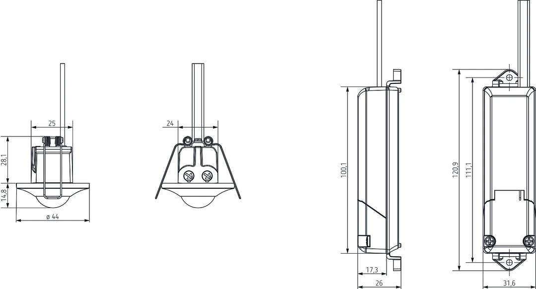 Theben 1060200 Bewegungsmelder