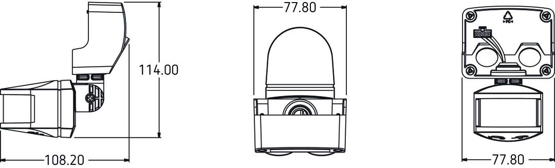 Theben 9070800 Bewegungsmelder