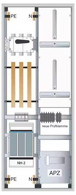 Hager FR92W0 Wandler- und Messschrank Inhalt 1St.