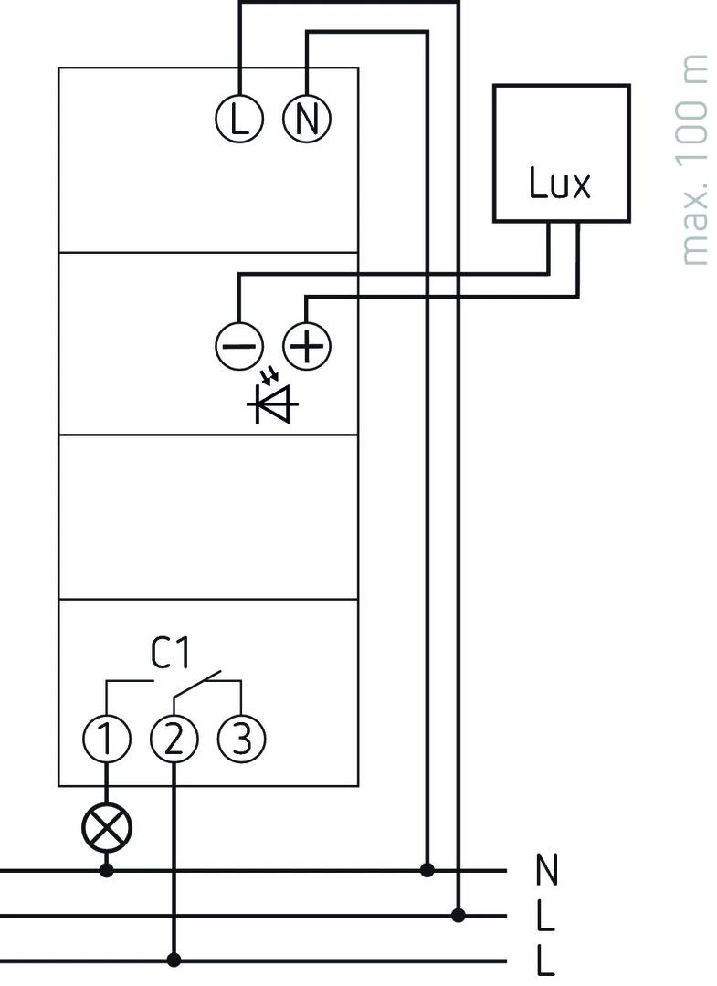 Theben 1100910 Dämmerungsschalter