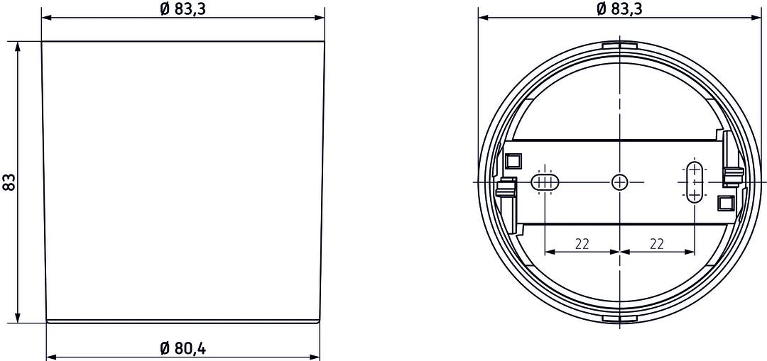 Theben 9070796 Präsenzmelder Weiß