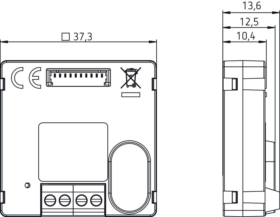 Theben 4960094 Schnittstelle TA 4 S DALI-2