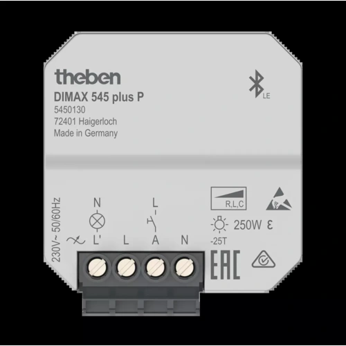 Theben 5450130 Unterputz Dimmer Theben 5450130 Unterputz Dimmer
