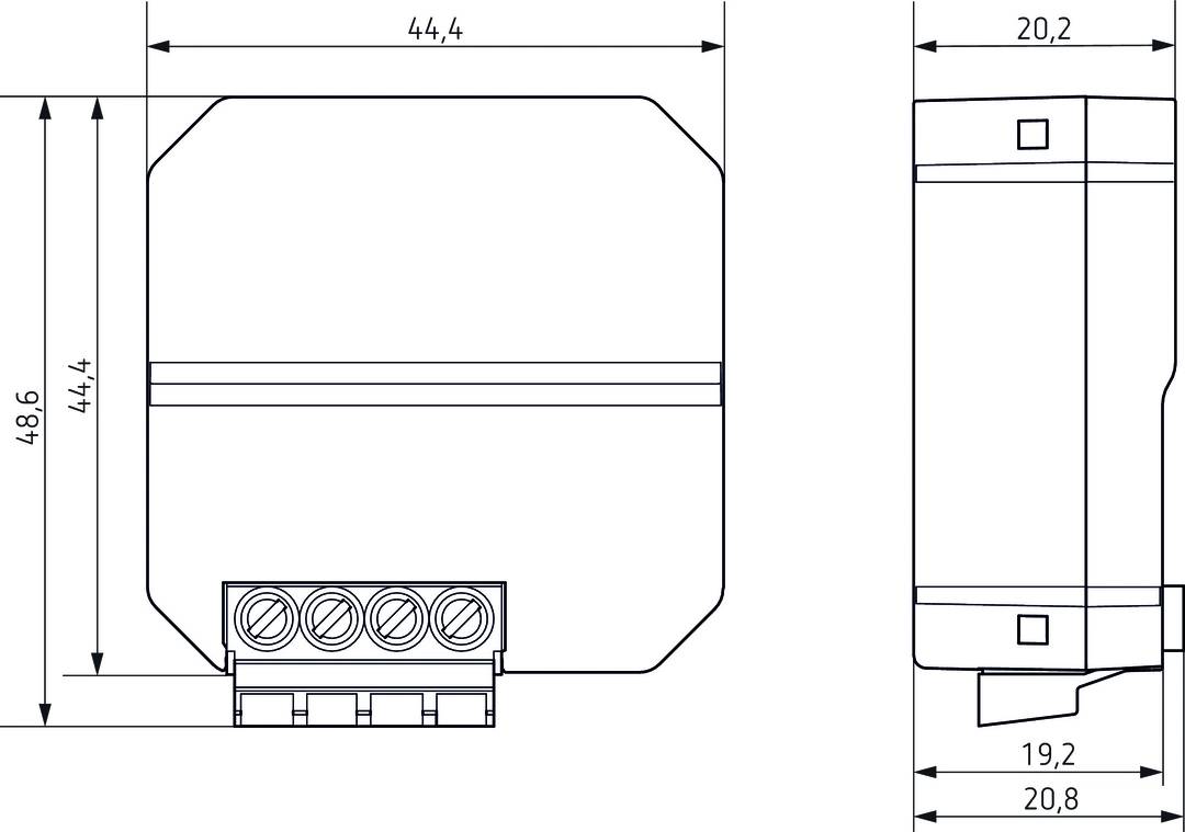 Theben 5450130 Unterputz Dimmer