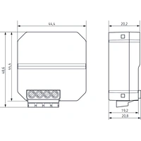 Theben 5450130 Unterputz Dimmer Theben 5450130 Unterputz Dimmer